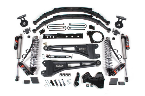 BDS Suspension BDS2259PES Ford F250/F350 SRW 4wd 7" Radius Arm Suspension Lift Kit