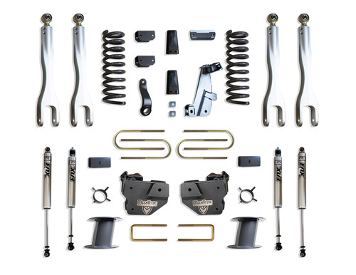 MaxTrac Suspension 8" Lift Kit W/ 4-Links (Fox Shocks) (Factory Rear Air Ride) - K947385FLA