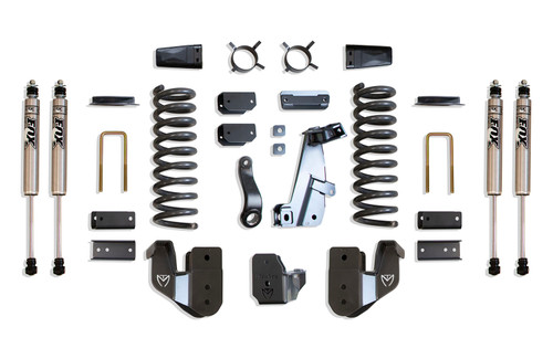 MaxTrac Suspension 4" Lift Kit (Fox Shocks) (Factory Rear Air Ride) - K947241FA