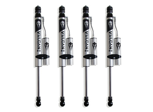 MaxTrac Suspension F&R Vulcan Series Reservoir Shocks - 8" Lift Height (Factory Rear Air Ride) - 947280VRA