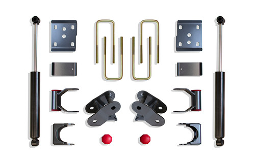 MaxTrac Suspension 3"/ 4" Rear Lowering Box Kit - 203230