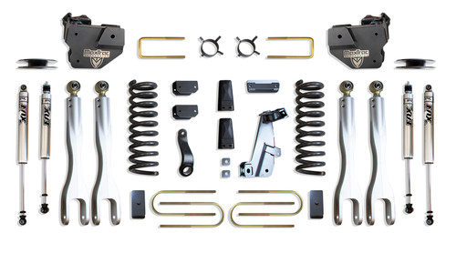 MaxTrac Suspension 4" Lift Kit W/ 4-Links (Fox Shocks) (Factory Rear Air Ride) - K947341FLA