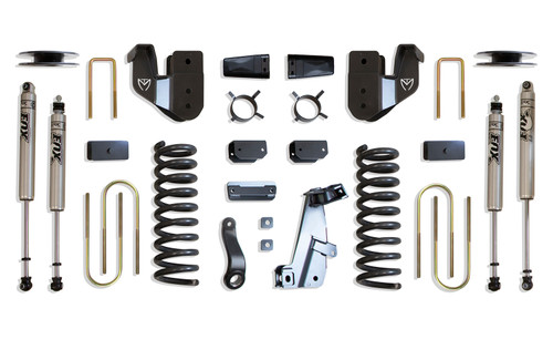 MaxTrac Suspension 4" Lift Kit (Fox Shocks) (Factory Rear Air Ride) - K947341FA