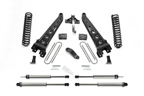 Fabtech 2017 Ford F-450/F-550 4WD Diesel 6" Radius Arm System w/DL Shocks - K2282DL