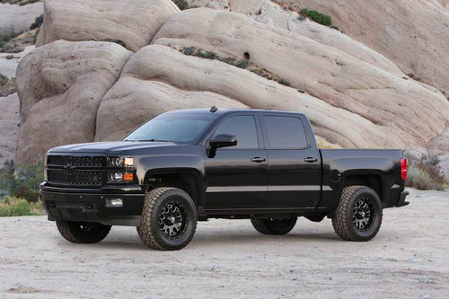 Fabtech 14-18 GM 1500 w/OE Alum. UCA 4" Lift Kit w/DL 2.5 Coilovers & Rear DL 2.25 Shocks - K1120DL
