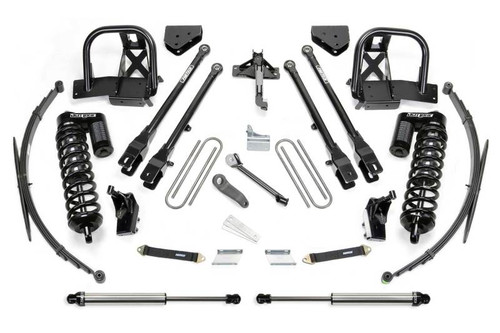 Fabtech 08-10 Ford F-250/350 4WD 8" 4 Link System w/DL 4.0 Coilovers & Rear DL Shocks - K2068DL