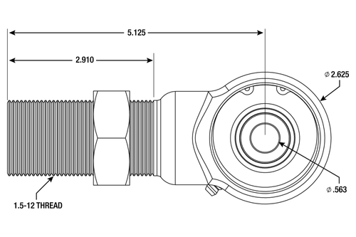Fabtech 07-18 Jeep JK 4WD Large Poly Ball Joint - FTS50397