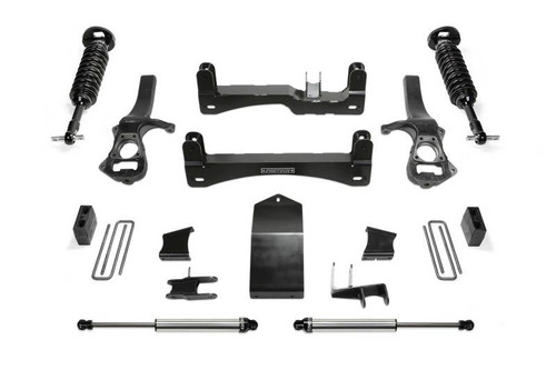 Fabtech 19-20 GM 1500 Trail Boss/AT4 4WD 4" Lift Kit w/DL 2.5 Coilovers & Rear DL 2.25 Shocks - K1173DL