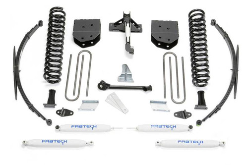 Fabtech 08-16 Ford F-250/350 4WD 8" Lift Kit w/Perf. Shocks - K2127