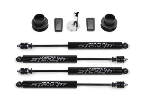 Fabtech 19-20 Ram 2500 4WD 2.5" Spacer Kit w/ Stealth Shocks - FTS23228