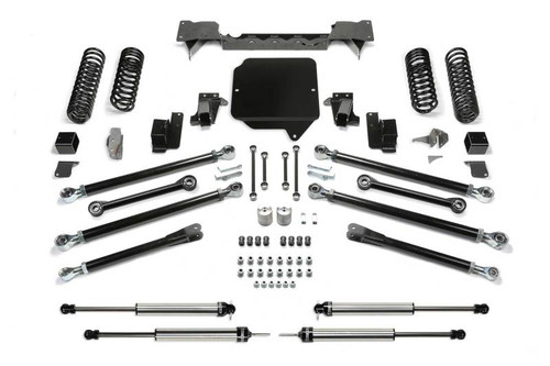 Fabtech 2018 Jeep JL 4WD 4-Door 3" Crawler System w/DL Shocks - K4131DL