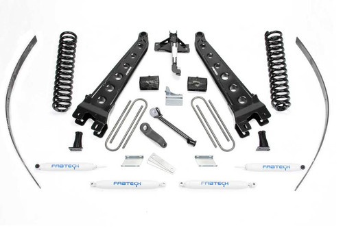 Fabtech 08-16 Ford F-250 4WD w/o Overload 8" Radius Arm System w/Perf. Shocks - K2123