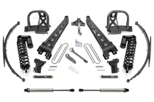 Fabtech 08-10 Ford F-250/350 4WD 8" Radius Arm System w/DL 4.0 Coilovers & Rear DL Shocks - K2066DL
