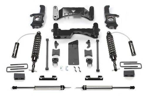 Fabtech 07-15 Toyota Tundra 2WD/4WD 6" Lift Kit w/DL 2.5 Resi Coilovers & Rear DL Shocks - K7046DL