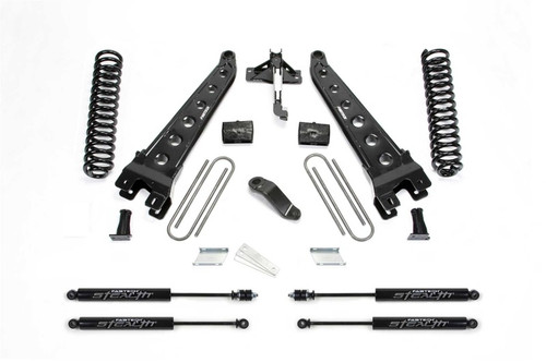Fabtech 2019 Ford F-450/550 4WD 6" Radius Arm System w/Stealth Shocks - K2335M