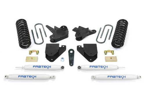 Fabtech 05-07 Ford F-250 2WD V10 & Diesel 6in Basic Lift Kit w/ Perf. Shocks - K2060