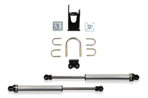 Fabtech 05-21 Ford F-250/350 4WD Dual Steering Stabilizer Lift Kit (Opposing Style) w/ DL 2.25 Shocks - FTS220512