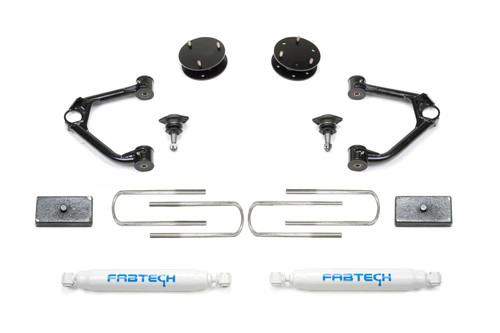 Fabtech GM 1500 2WD/4WD 3in UCA Ball Joint Sport Lift Kit w/ Performance Shocks - K1212
