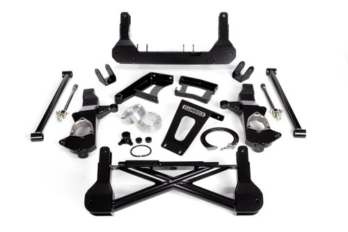 2007-2016 Chevy & GMC 1500 4wd Non-Stabilitrak W/ Cast Steel Arms 10-12" Lift Front Suspension Kit - Cognito 110-K0565