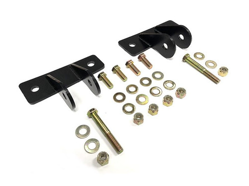 1963-1987 Chevy & GMC C-10 Front Shock Relocation Brackets - React Suspension RSFSRB6387C10