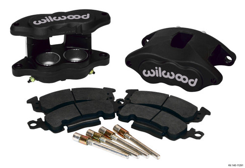 Wilwood D52 Front Caliper Kit - Gray Type III Ano 2.00 / 2.00in Piston 1.04in Rotor - 140-11291