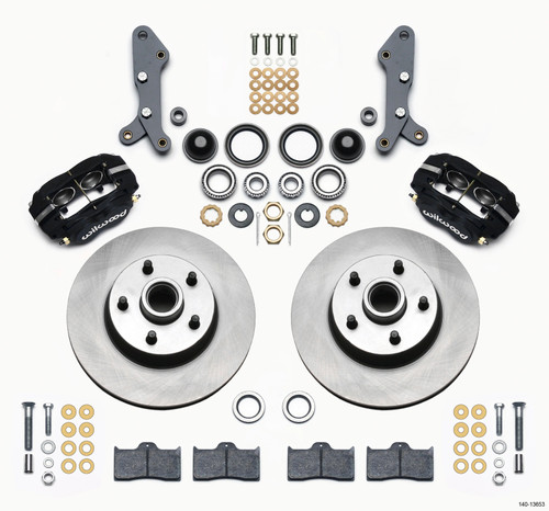 Wilwood Forged Dynalite-M Front Kit 11.30in 1 PC Rotor&Hub 60-68 Ford / Mercury Full Size / Galaxie - 140-13653