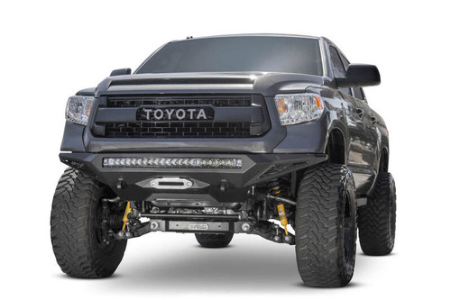 Addictive Desert Designs Toyota Tundra Stealth Fighter Front Bumper w/Winch Mount & Sensors - F741422860103