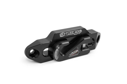 Addictive Desert Designs 1-5/16in Winch Fairlead Plate w/ Recessed Round End Hook - Black - AC99157590NA
