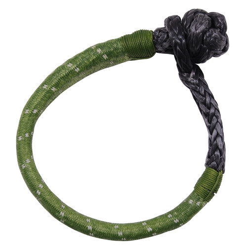Abrasion Resistant 30K Rope Shackle - 8" Diameter Loop - Bulldog Winch - 20393