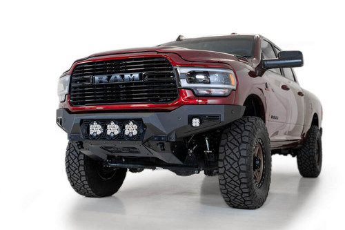 Addictive Desert Designs 19-21 Ram 2500/3500 Bomber HD Front Bumper (Baja Designs LP6 Mounts) - F560014100103