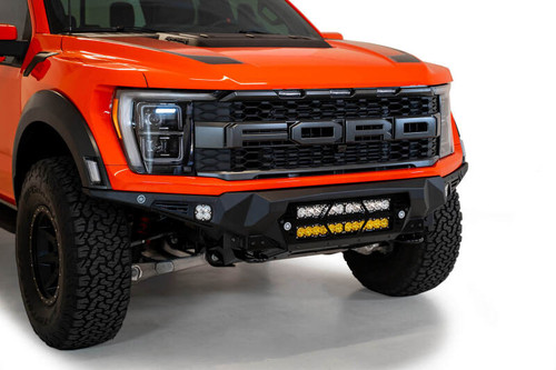 Addictive Desert Designs Ford Raptor Bomber Front Bumper w/ Dual 20IN LED Mounts - F210012140103