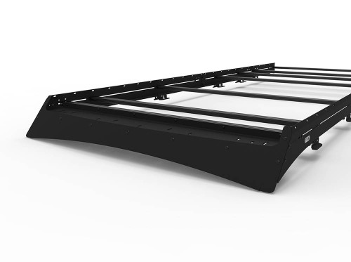 Flatline Van Company Transit 148" High Roof Extended Low Pro Roof Rack With Light Bar Fairing - TR0119B