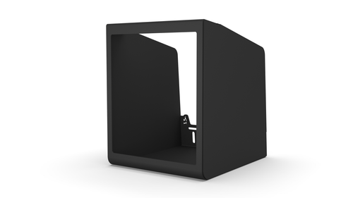 Flatline Van Company 12" Open Shelf - Black - TR5019B