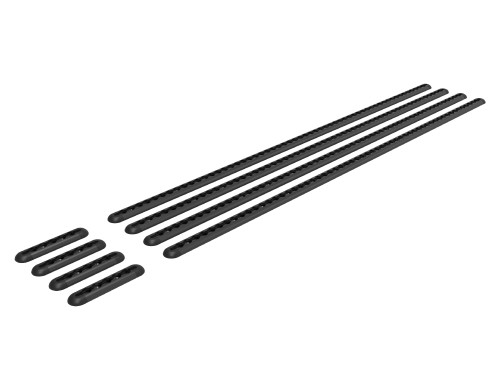 Flatline Van Company Ford Transit Bed Bracket 148 HR L-Track Black - TR0311B