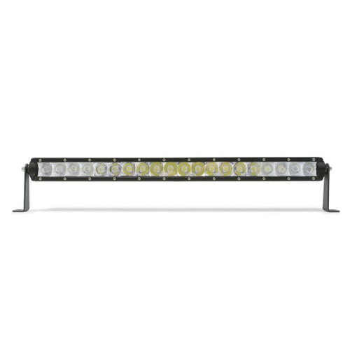 Single Row LED Light Bar With Chrome Face - DV8 Offroad BS50E250W5W