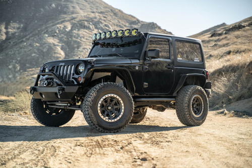 2007-2018 Jeep Wrangler JK OE Plus Side Steps - DV8 Offroad SRJK-09