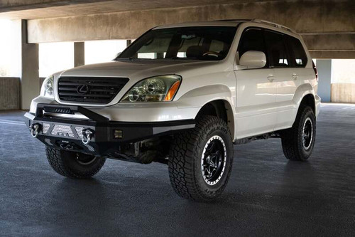 Lexus GX 470 Mto Series Winch Front Bumper - DV8 Offroad FBGX-02