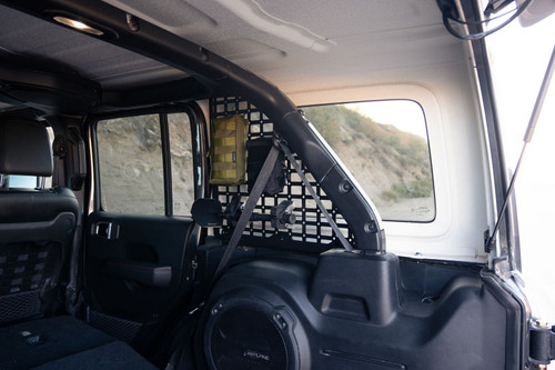 Jeep Wrangler JL Rear Window Molle Panels - DV8 Offroad MPJL-01