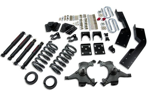 1995-1999 Chevy Suburban 2wd 4/7 Or 5/7" Drop Kit W/ Nitro Drop Shocks - Belltech 784ND