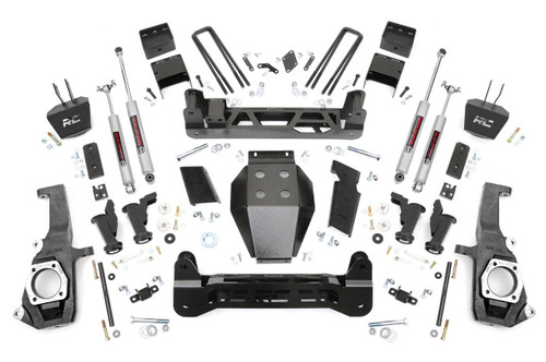 2011-2019 GM 2500/3500HD 2wd/4wd Torsion Drop  7.5" Lift Kit - Rough Country 10430