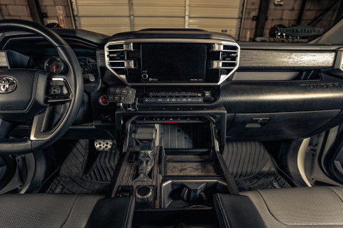3rd Gen Tundra Center Console & Digital Device Bridge - Rago Fabrication R2223TTUNCCMP