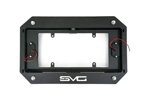 Jeep Wrangler JL Spare Tire Delete With Light Mounts - DV8 Offroad TSJL-03