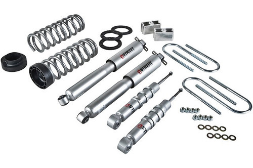 2004-2012 Chevy Colorado 2WD/4WD 2/2" Lowering Kit w/ Street Performance Shocks - Belltech 601SP