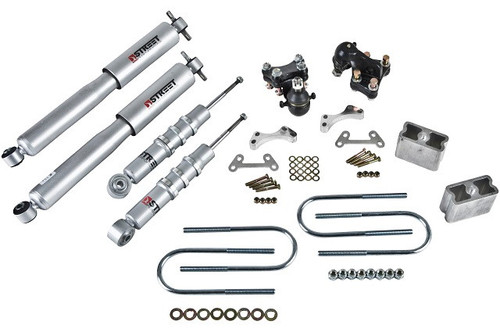 2004-2012 Chevy Colorado 2WD/4WD 2/3" Lowering Kit w/ Street Performance Shocks - Belltech 603SP