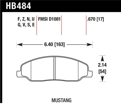 Hawk DTC-70 Race Front Brake Pads - HAWKHB484U.670