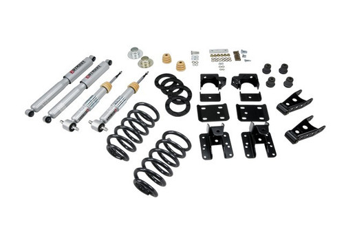 2007-2013 Chevy Silverado 1500 2WD (Std Cab) 1/4"  Lowering Kit w/ Street Performance Shocks - Belltech 642SP