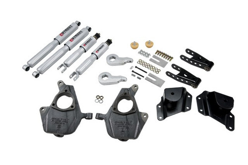 2005-2006 GMC Sierra 1500 2WD (Std Cab) 3/4" Lowering Kit w/ Street Performance Shocks - Belltech 656SP