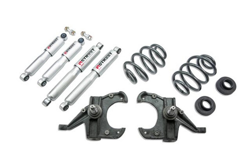 1963-1970 Chevy C10 2WD 3/4" Lowering Kit  w/ Street Performance Shocks - Belltech 955SP