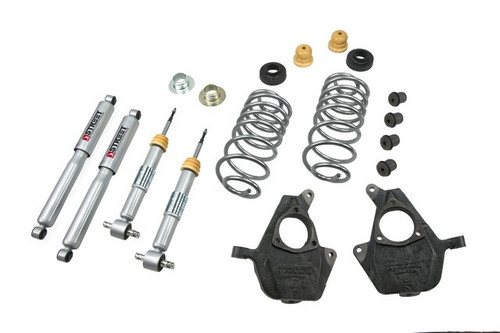 2007-2013 GMC Yukon (Without Autoride) 2/4" Lowering Kit w/ Street Performance Shocks - Belltech 739SP