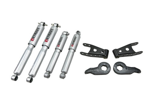 1992-1999 Chevy Tahoe 4WD (2 Door) 1/1" Lowering Kit w/ Street Performance Shock - Belltech 766SP